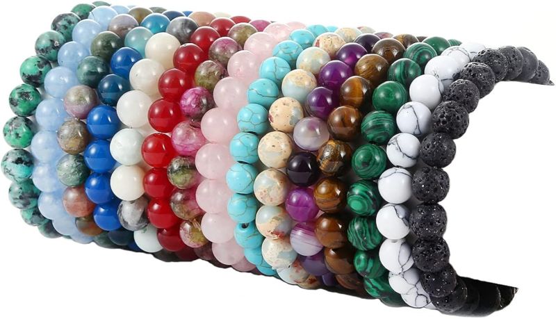Semi precious crystals bracelet